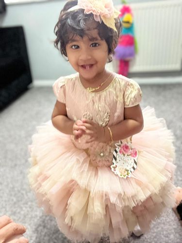 Customer photo review of Isabel dress (pink)