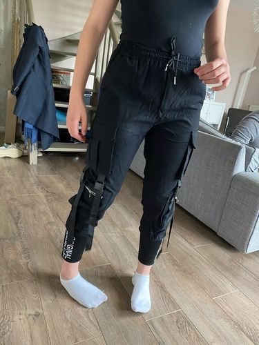Customer photo review of TO Multiple Straps Techwear Cargo Pants