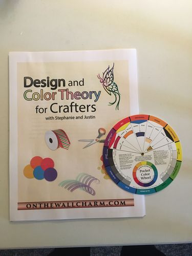 Customer photo review of Design and Color Theory for Crafters Featuring On The Wall Charm