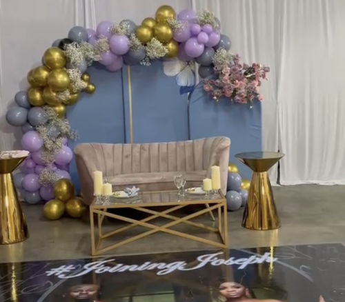 Customer photo review of Chiara Arch Backdrop Set for Event Decoration and Wedding Photography