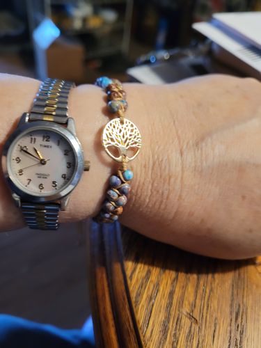 Customer photo review of Tree of Life Bracelet