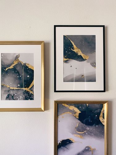 Customer photo review of Kintsugi Canvas Prints