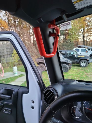 Customer photo review of Steel Grab Handle for 07-20 Jeep Wrangler JK/ JKU