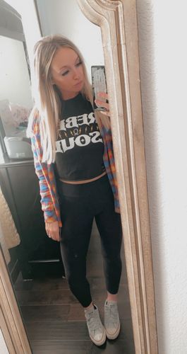 Customer photo review of 100 - Rebel Crop Braided Tank Top