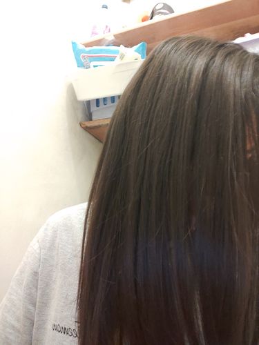 Customer photo review of La Brosse À Cheveux Lissante Professionnelle 3 en 1 HairLissy®