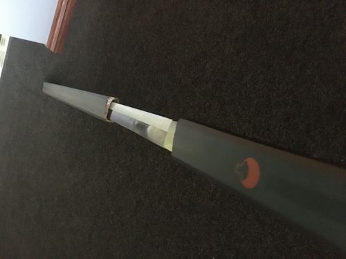 Customer photo review of SASUKE Naruto Handmade Japanese Katana Samurai Swords Real Anime Sword Full Tang Sharpened