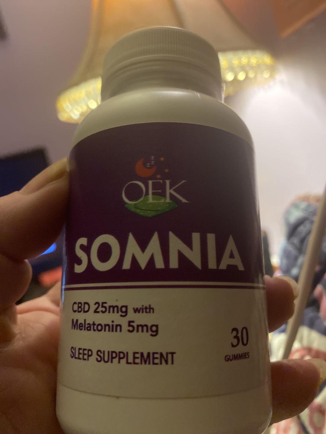 Customer photo review of Somnia Sleep Gummies
