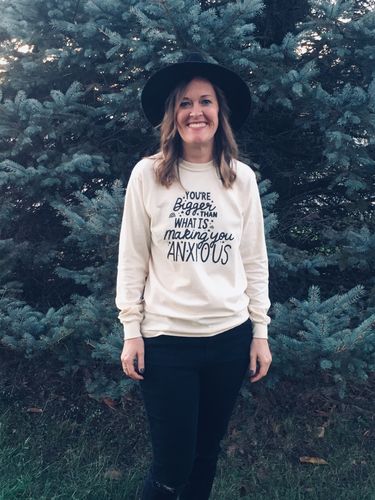 Customer photo review of You're Bigger Than What Is Making You Anxious