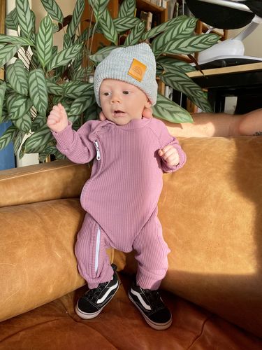 Customer photo review of Lucas Ribbed Everyday Jumpsuit | (7 Colors)