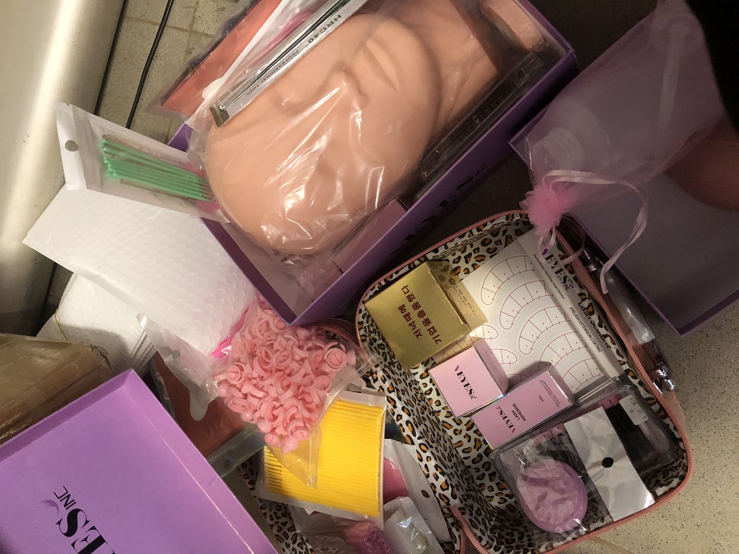 Customer photo review of Hot Starter Kit Easy Fan Lash