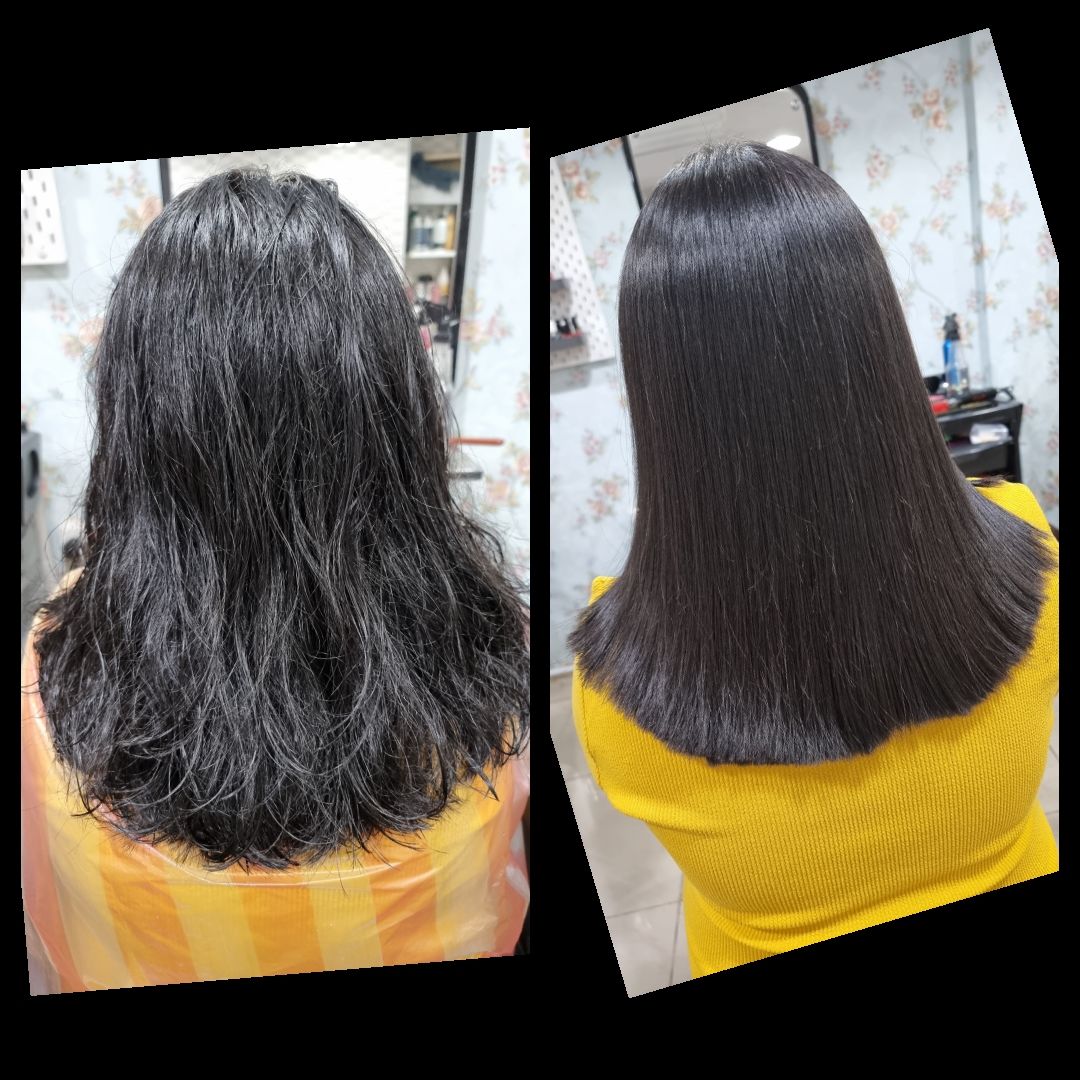 Customer photo review of Nao Chore Mais No More Crying Progressive Hair Treatment 2x1000ml - Borabella