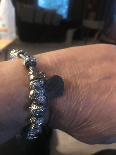Customer photo review of Piece Of My Heart Bracelet