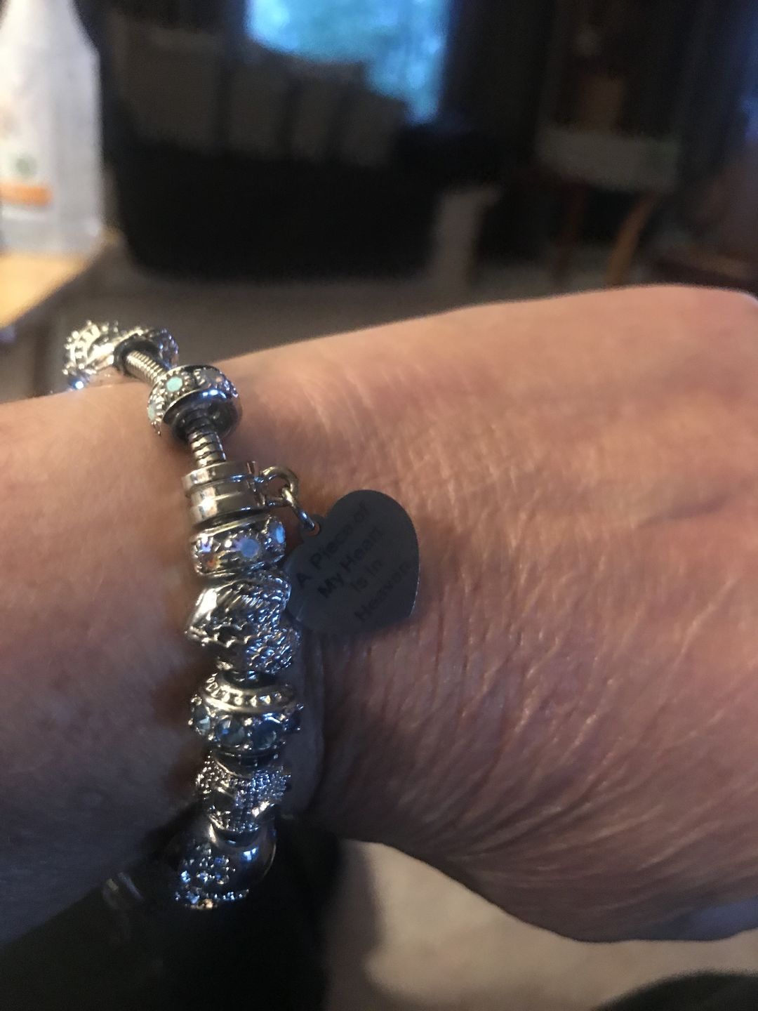Customer photo review of Piece Of My Heart Bracelet