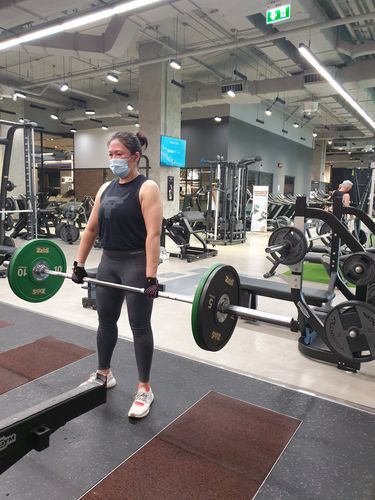 Customer photo review of Quaintrelle Studio x NUX Active | One By One Legging Mineral Wash - Black Wash