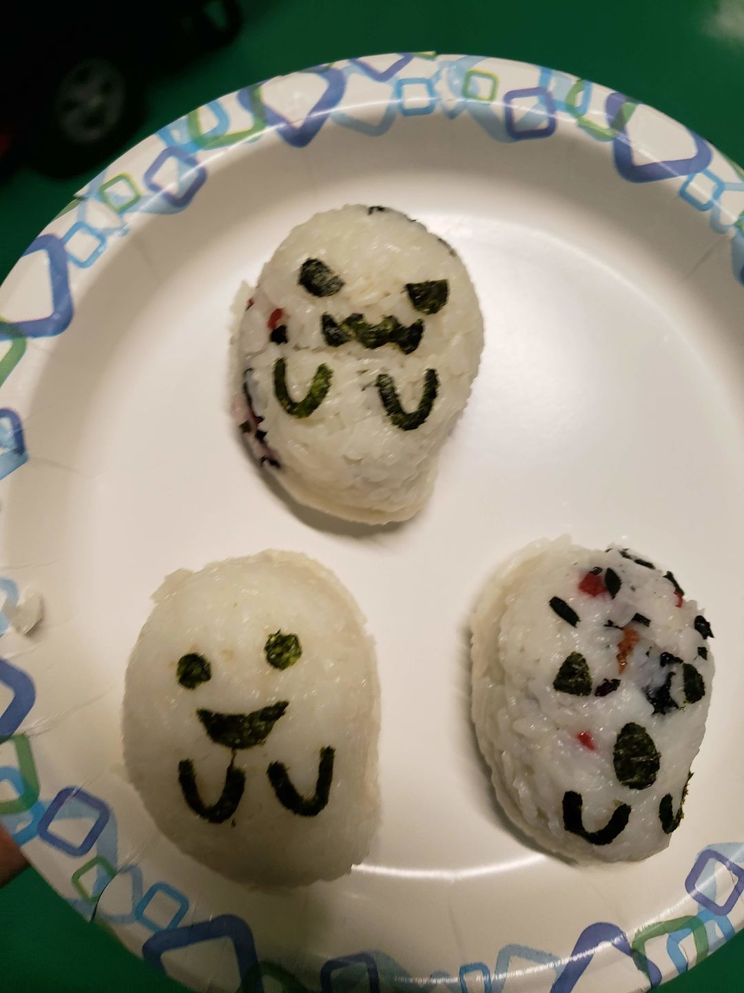 Customer photo review of Ghost Onigiri Set