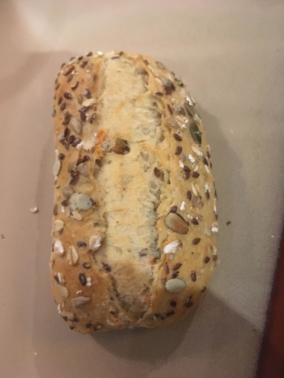Customer photo review of Potato Carrot Rolls (5 pack)