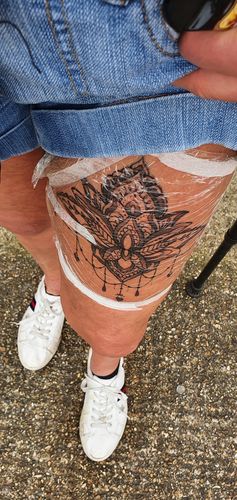 Customer photo review of TattooNumbx Numbing Cream