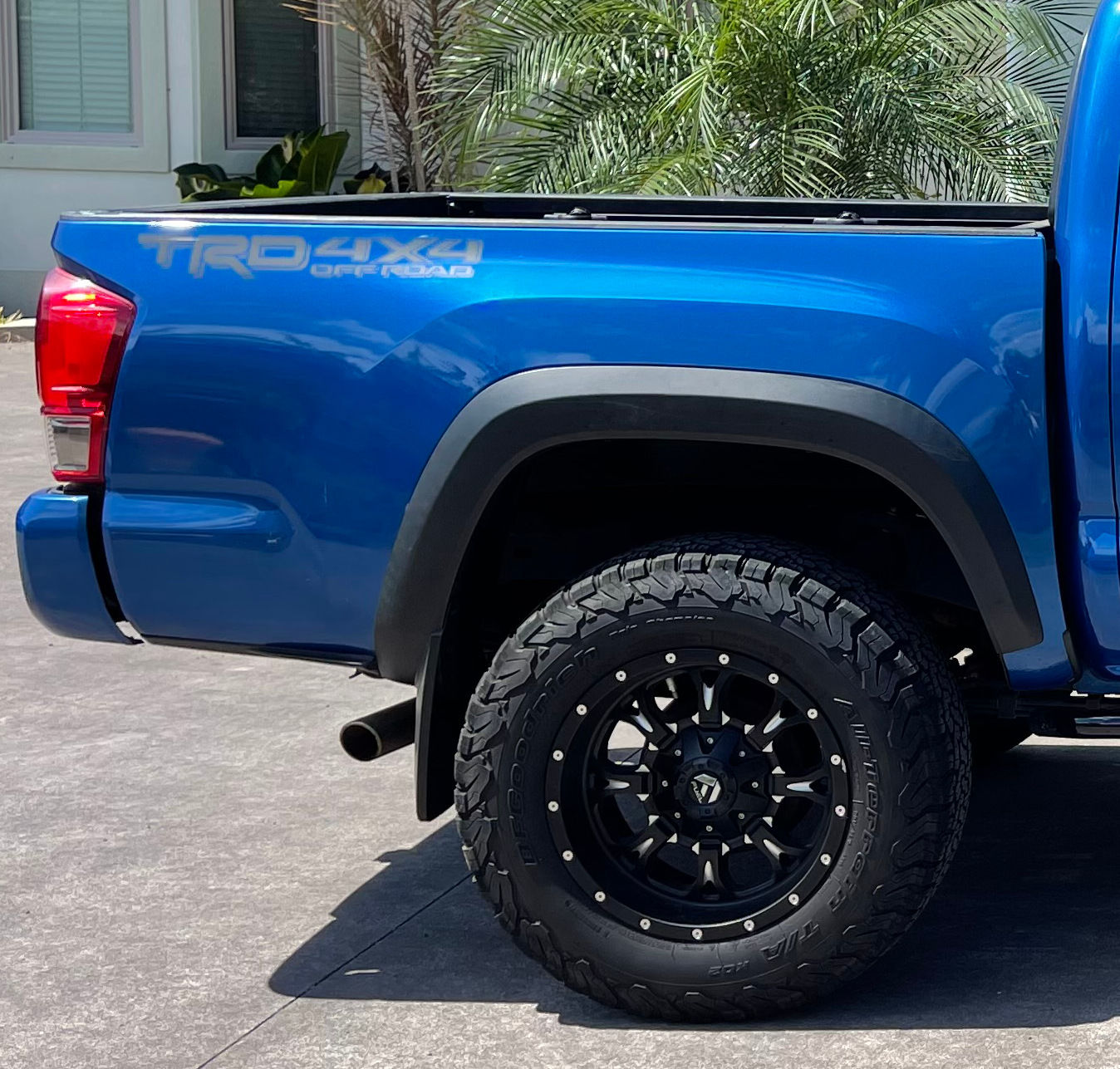Customer photo review of Set of 2: TRD 4x4 off-road vinyl decal for 2016-2020 Toyota Tacoma Tundra
