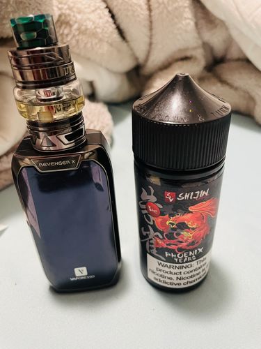 Customer photo review of Shijin Vapor Phoenix Tears 100ml Vape Juice