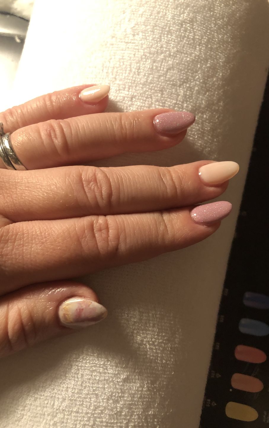 Customer photo review of Shimmer Dust Colour Set
