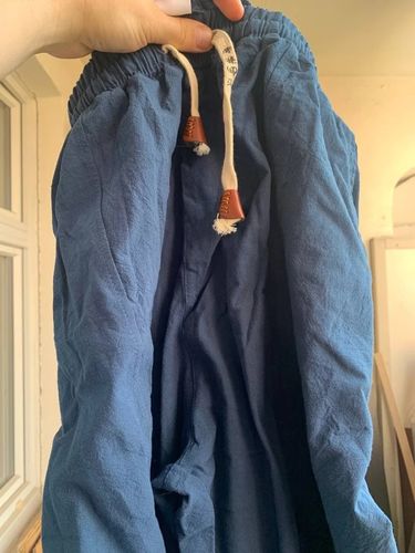 Customer photo review of TO Adjustable Drawstring Loose Cut Jogger Pants