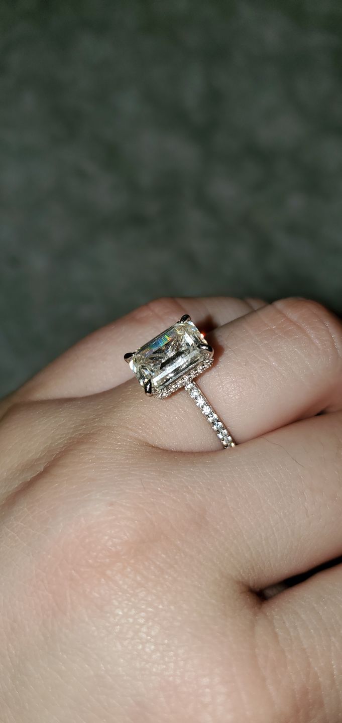 Customer photo review of “Keep her” ring