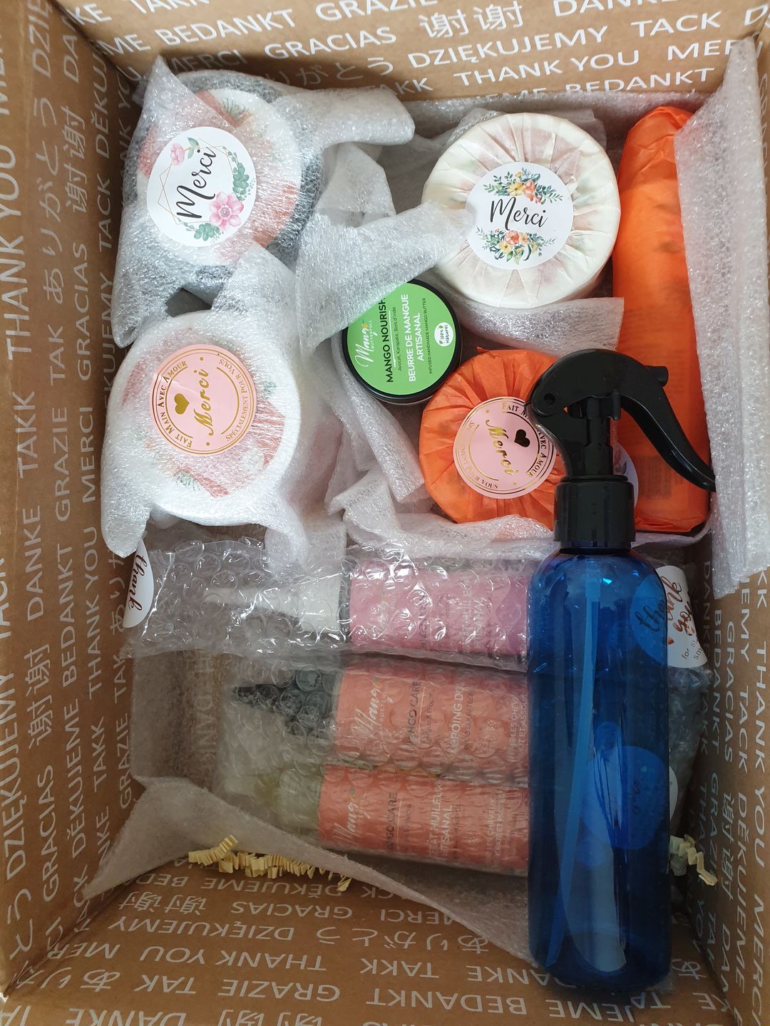 Customer photo review of Pack routine Mango CARE