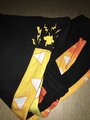 Customer photo review of Harajuku Style Demon Slayer Cargo Pants