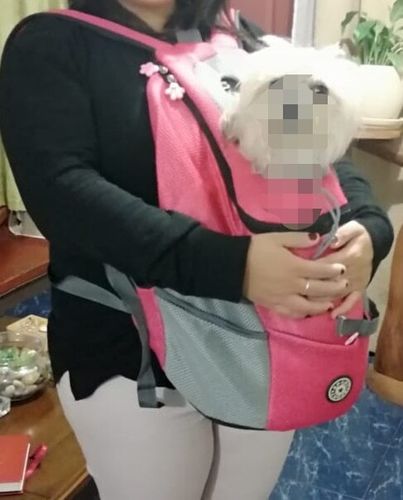 Customer photo review of Dog-Pack© - Der perfekte Hunderucksack