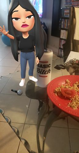 Customer photo review of "Basic Bitch"  Slim Can Beersy Sleeve
