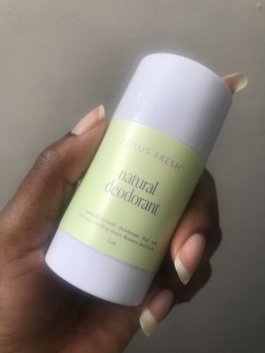 Customer photo review of Natural Deodorant