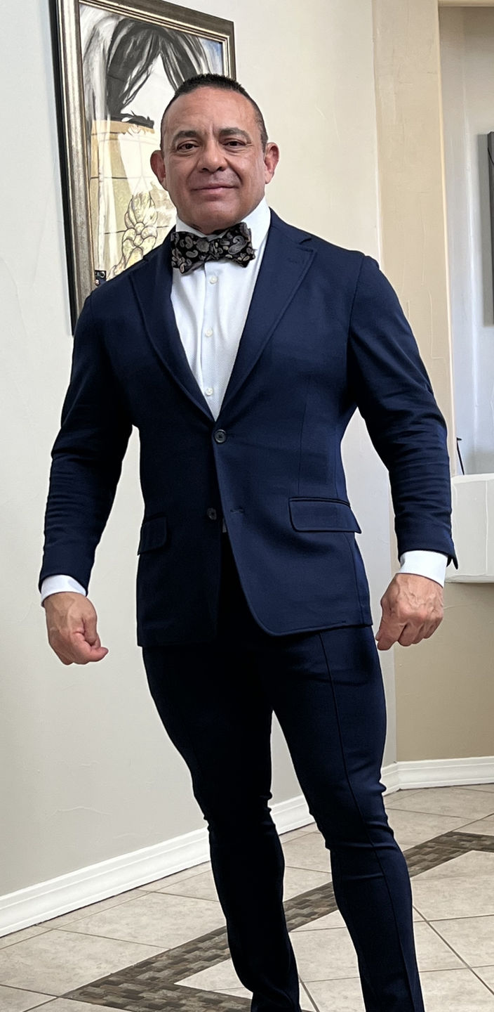 Customer photo review of Sharp Suit Coat