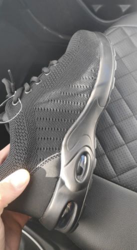 Customer photo review of FansGemacht Bequeme, verschleißfeste, leichte Sicherheitsarbeitsschuhe