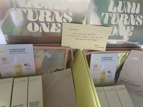 Customer photo review of Vitamin Glow Super Serum
