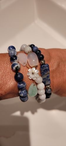 Customer photo review of BRACELET DE JADE PURETÉ ET HARMONIE