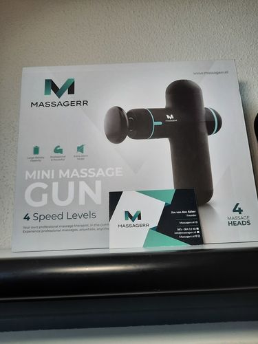 Customer photo review of Mini massage gun