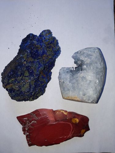 Customer photo review of Raw Azurite Malachite Specimen