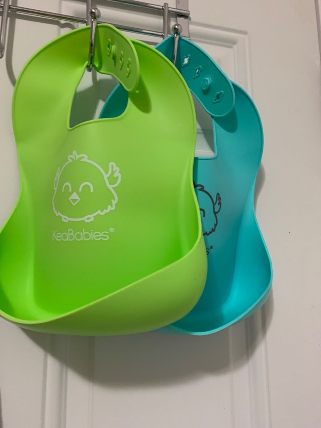 Customer photo review of Silicone Bibs