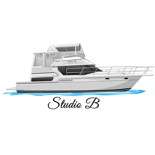 Customer photo review of Custom Digital Boat Portrait