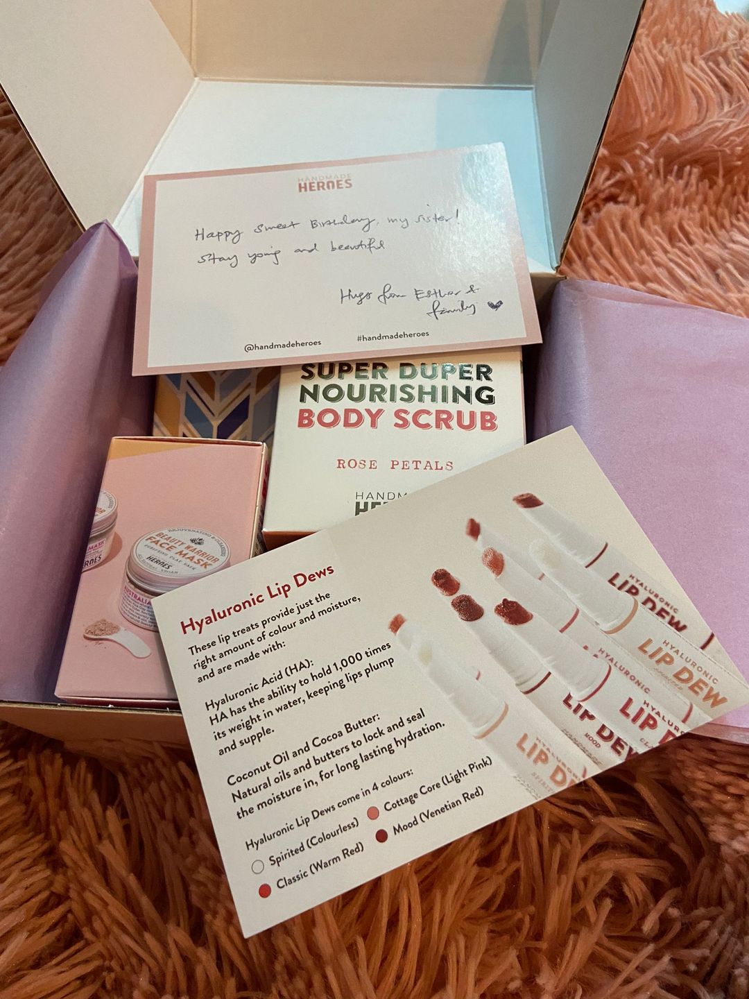 Customer photo review of Best Seller Care Package