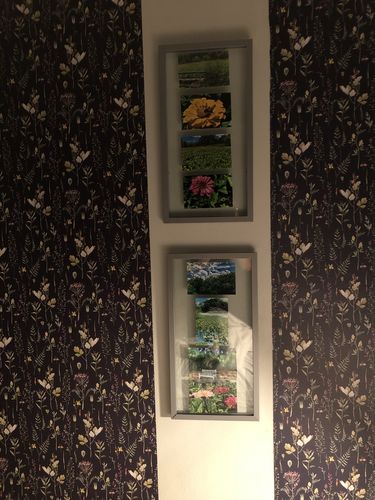 Customer photo review of Removable Wallpaper Scandinavian Wallpaper Temporary Wallpaper Vintage Wallpaper Peel and Stick Wallpaper Wall Paper - A686