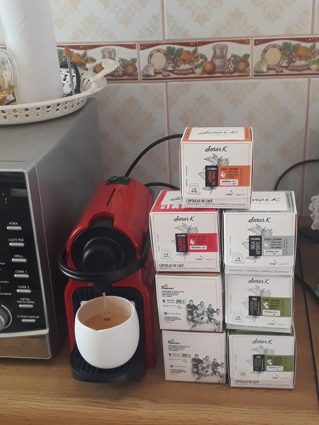 Customer photo review of Cápsulas para Nespresso | Colombia Laderas del Tapias