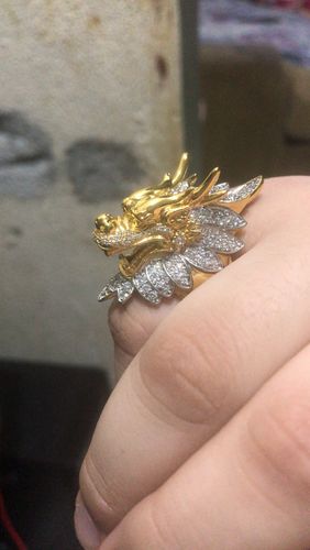 Customer photo review of Bague Dragon<br> Brillant