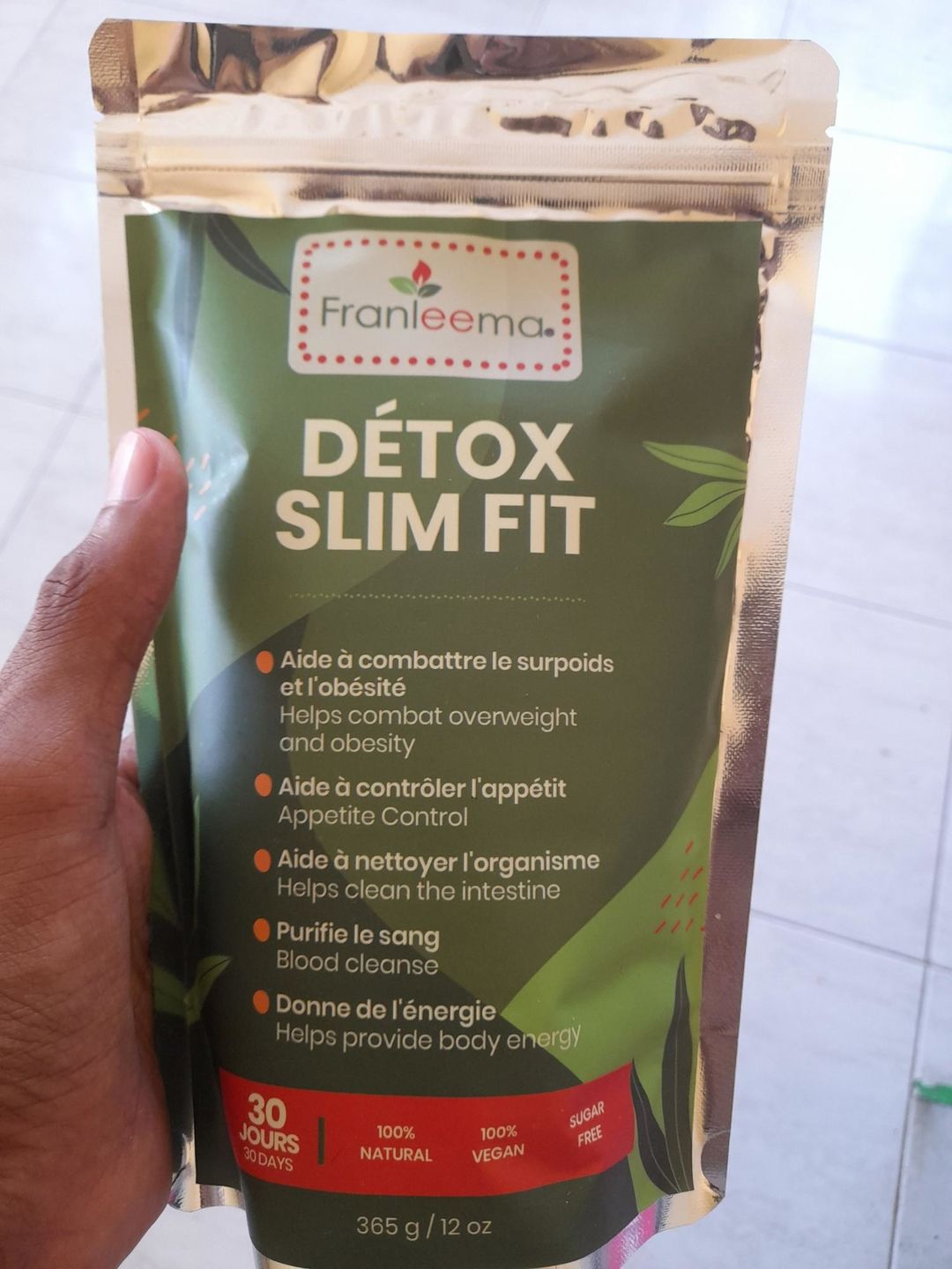Customer photo review of Detox slim fit™
