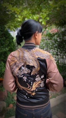 Customer photo review of Phoenix Sukajan Souvenir Jacket