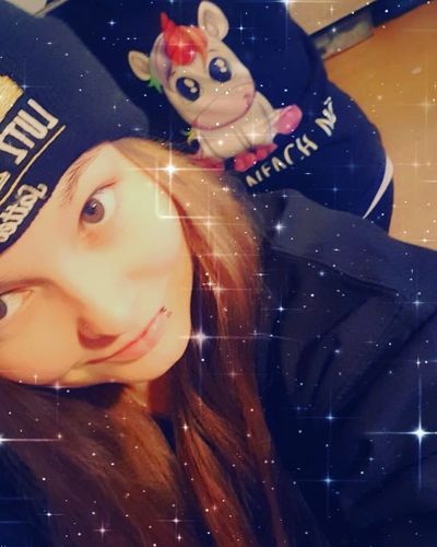 Customer photo review of Nö! Einhorn - Hoodie Unisex Backprint