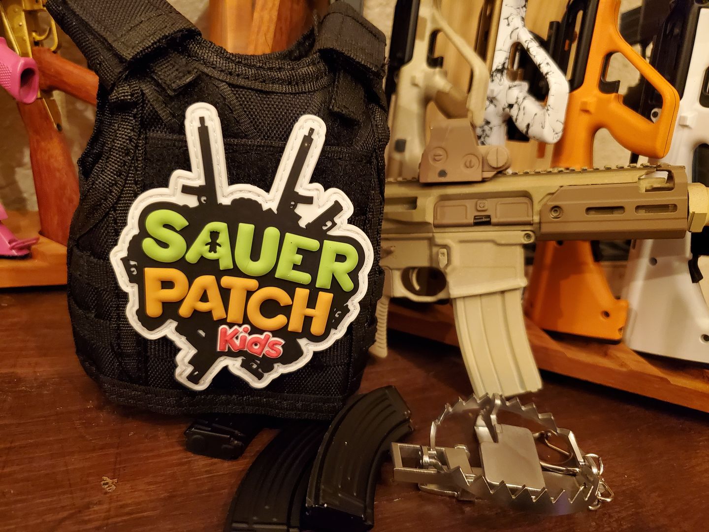 Customer photo review of Sauer Patch Kids Morale Patch