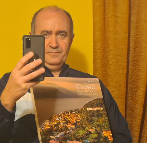 Customer photo review of Il Lago di Como visto dal cielo