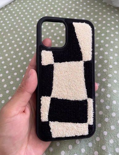 Customer photo review of Indie Aesthetic Teddy iPhone Case
