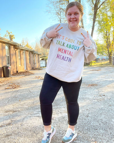 Customer photo review of It's Cool To Talk About Mental Health